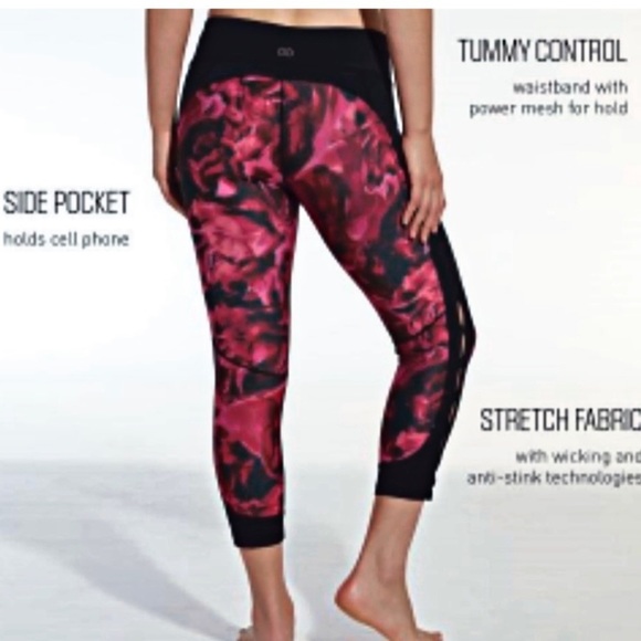 CALIA by Carrie Underwood Dusk Floral Essential Leggings. Size Small. NEW - Picture 4 of 13